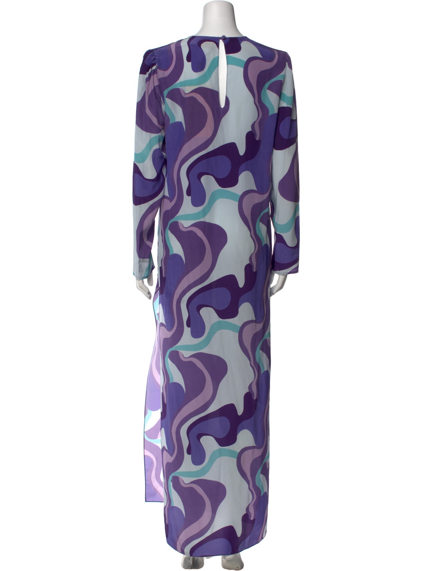 Adriana Degreas Silk Long Dress